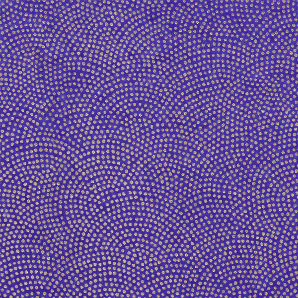 Papier japonais Samekomon – Points dorés sur fond violet –